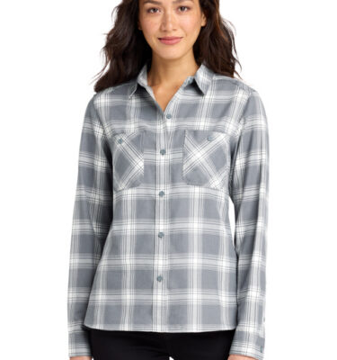 Lockheed Martin- Port Authority Women's Plaid Flannel Shirt LW669