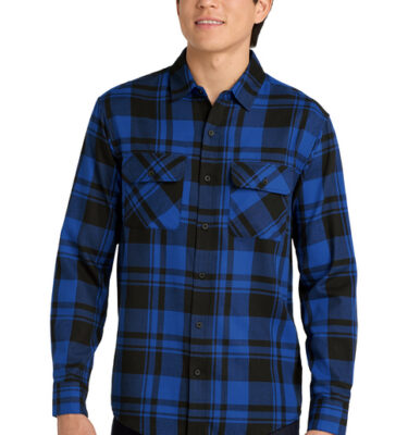 Lockheed Martin- Port Authority Plaid Flannel Shirt W668