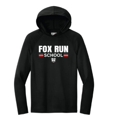 Fox Run School - Dawgs Long Sleeve Hooded T-Shirt