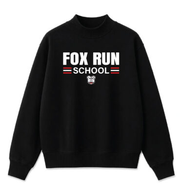 Fox Run School - Dawgs Mock Neck Sweatshirt