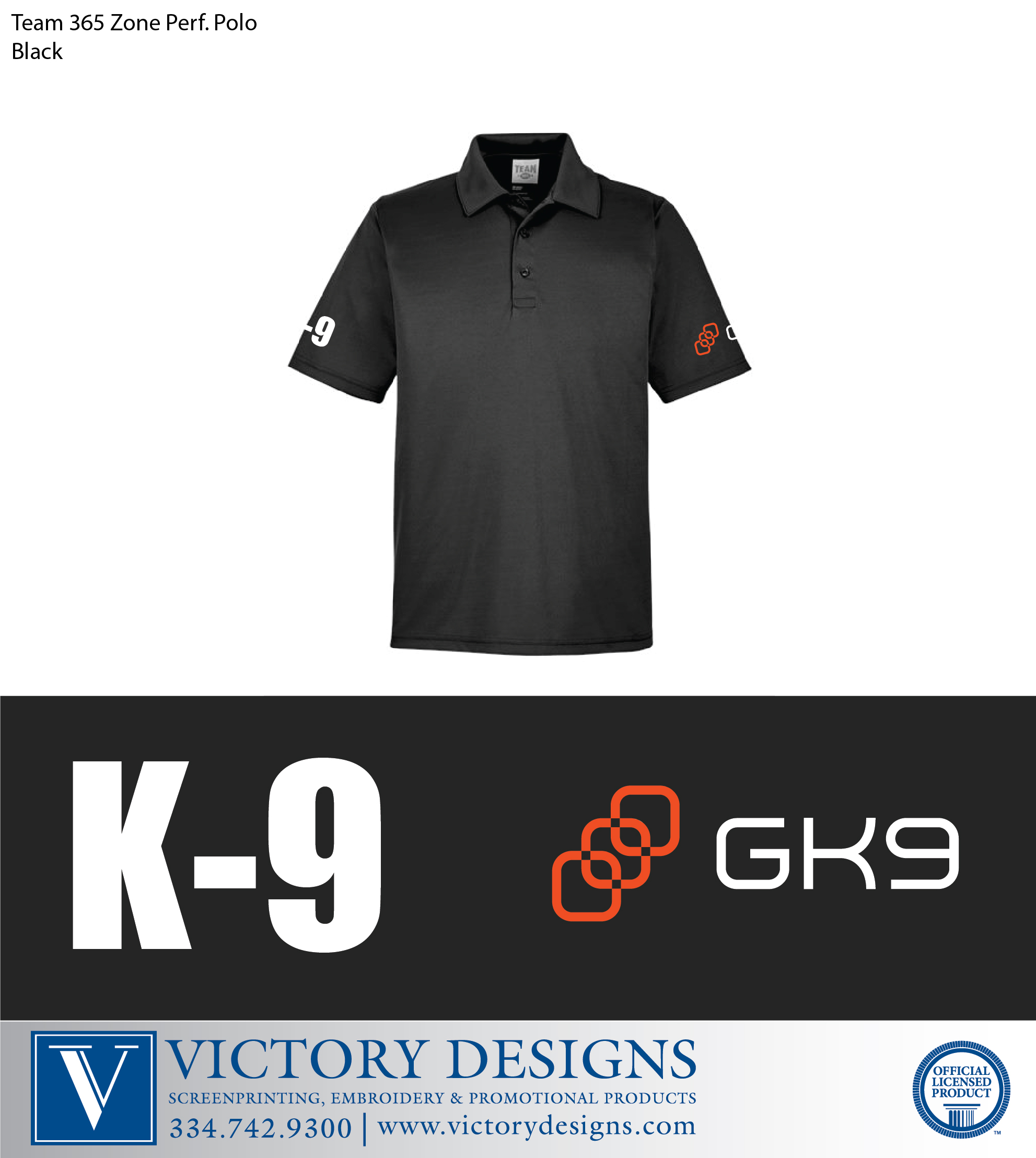 Global K9 - REQUIRED Uniform Polo - Image 2