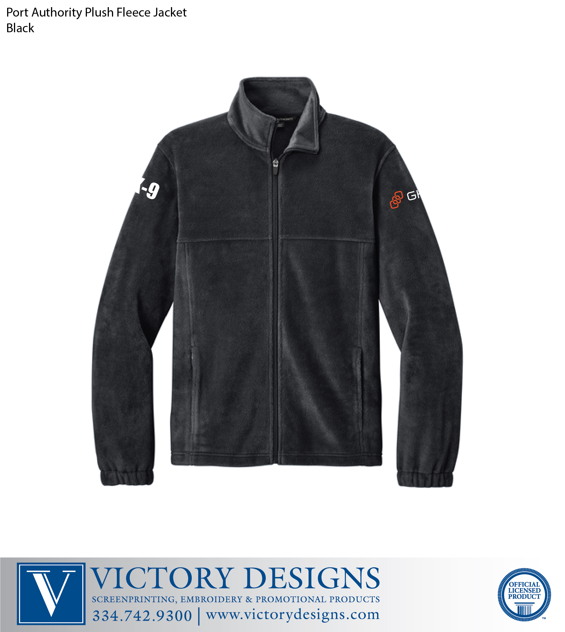 Global K9 - Uniform Fleece Jacket - Image 2