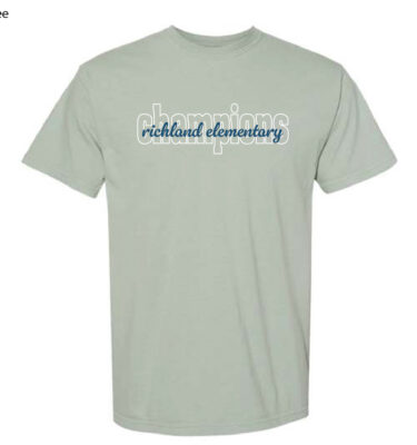 Richland Elementary - Bay Script T-Shirt