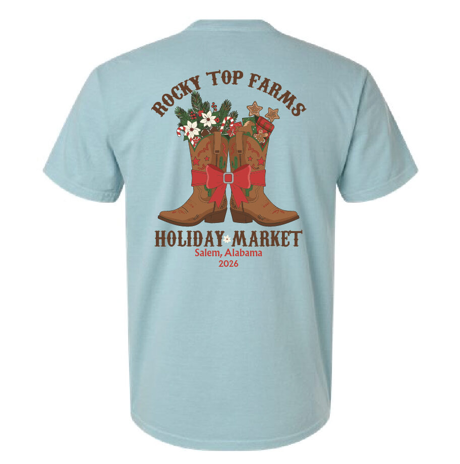 Rocky Top Farms - Holiday Market Tee 2026