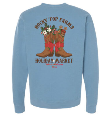 Rocky Top Farms - Holiday Market Tultex Sweatshirt 2026