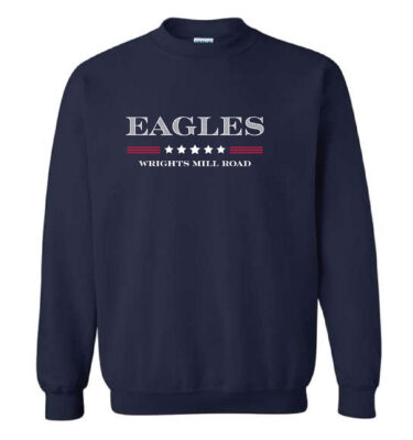 WMR- Navy Stars & Stripes Gildan Sweatshirt
